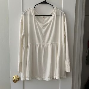Free people long sleeve tunic